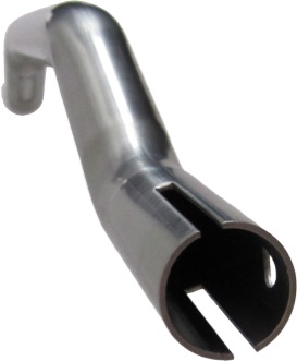 1 1/4″ formed tube with pierced slots and hole