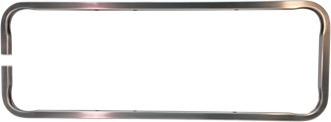 1″ square tube, 48″ × 16″